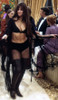 Caroline Munro - dancing in black lingerie outfit Photo Print (8 x 10) - Item # DAP14636