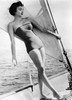 Carolyn Jones - strapless swimsuit on boat Photo Print (8 x 10) - Item # DAP14716