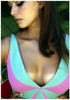 Claudia Cardinale - Blue and Pink Photo Print (8 x 10) - Item # DAP15327