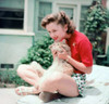 Debbie Reynolds- Holding Cat Photo Print (10 x 8) - Item # DAP16489