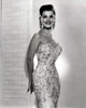 Debra Paget- fitted white sparkly dress Photo Print (8 x 10) - Item # DAP16734