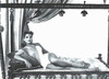 Debra Paget- Lounging on pillows Photo Print (10 x 8) - Item # DAP16675