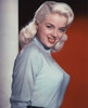 Diana Dors - Blue Shirt on Red Background Photo Print (8 x 10) - Item # DAP16813