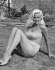 Diana Dors - Sitting on Grass Photo Print (8 x 10) - Item # DAP16801