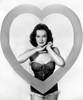 Dorothy Hart - Posed in Heart Photo Print (8 x 10) - Item # DAP17181