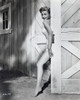 Elaine Stewart - Leg Out Behind Barn Door Photo Print (8 x 10) - Item # DAP17519