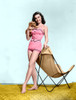 Elaine Stewart - Pink Outfit with Dog Photo Print (8 x 10) - Item # DAP17582