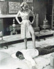 Elizabeth Montgomery - Foot On Mans Back Photo Print (8 x 10) - Item # DAP17660