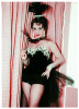 Elizabeth Taylor - Black and Green Showgirl Outfit Photo Print (8 x 10) - Item # DAP17797