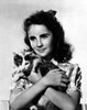 Elizabeth Taylor - Younger Holding Cat Photo Print (8 x 10) - Item # DAP17722