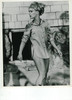 Elke Sommer - Bottomless in Checkered Button Up Photo Print (8 x 10) - Item # DAP17989