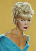 Elke Sommer - Headshot with Yellow Background wearing Blue Top Photo Print (8 x 10) - Item # DAP17908 Elke Sommer - Headshot with Yellow Background wearing Blue Top Photo Print (8 x 10) - Item # DAP17908