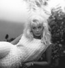 Elke Sommer - Laying Wearing White Doily Dress Photo Print (8 x 10) - Item # DAP17949