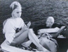 Elke Sommer - Sitting on Boat Photo Print (10 x 8) - Item # DAP17973