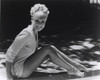 Elke Sommer - Sitting on brick in Sweater Photo Print (10 x 8) - Item # DAP18063