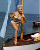 Elke Sommer - Standing on Boat   Photo Print (8 x 10) - Item # DAP17987