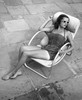 Gene Tierney - Lounging in Pool Chair Photo Print (8 x 10) - Item # DAP18191