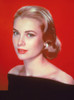 Grace Kelly - Black Top/ Red Background Photo Print (8 x 10) - Item # DAP18272