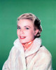 Grace Kelly - Fur Coat Headshot/ Green Background Photo Print (8 x 10) - Item # DAP18230
