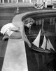 Grace Kelly - Pushing Toy Boat in Pool Photo Print (8 x 10) - Item # DAP18219