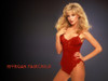 Morgan Fairchild - Red Leotard/On Gray  Photo Print (10 x 8) - Item # DAP19422