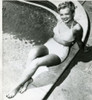 Myrna Dell - Sitting Poolside Photo Print (8 x 10) - Item # DAP19467