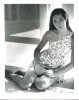 Nancy Kwan - Sitting in Floral Pattern Dress Photo Print (8 x 10) - Item # DAP19594