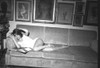 Natalie Wood - Lounging on Couch B/W Photo Print (10 x 8) - Item # DAP110160