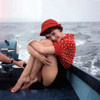 Natalie Wood - Polka Dot Sweater on Boat Photo Print (8 x 10) - Item # DAP19719