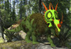 A forest green Rubeosaurus in a prehistoric environment. Poster Print by Arthur Dorety/Stocktrek Images - Item # VARPSTADR600104P