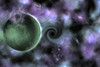 A rogue planet being pulled into a black hole. Poster Print by Mark Stevenson/Stocktrek Images - Item # VARPSTMAS200233S