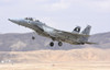 Israeli Air Force F-15B Baz taking off from Ovda Air Base, Israel. Poster Print by Riccardo Niccoli/Stocktrek Images (17 - Item # VARPSTRCN100477M