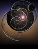 Spiral clocks and space time. Poster Print by Bruce Rolff/Stocktrek Images - Item # VARPSTRFF200127S