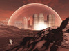Domed city in inhospitable planet perhaps Mars Poster Print by Bruce Rolff/Stocktrek Images - Item # VARPSTRFF200343S