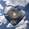 Cloud Heart with Spiral Galaxy Inside Poster Print by Bruce Rolff/Stocktrek Images - Item # VARPSTRFF200710S
