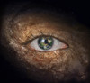 Surrealism. Woman's eye with galaxies. Planet Earth Iris. Poster Print by Bruce Rolff/Stocktrek Images - Item # VARPSTRFF200713S