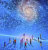 People gather in mystery Sci-fi like scene Poster Print by Bruce Rolff/Stocktrek Images - Item # VARPSTRFF200836S