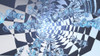 Surrealism. 3D render. Chess tunnel. Poster Print by Bruce Rolff/Stocktrek Images - Item # VARPSTRFF200846S