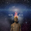Burning human head with space face background Poster Print by Bruce Rolff/Stocktrek Images - Item # VARPSTRFF201019S