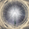 Human figure coming out of light tunnel Poster Print by Bruce Rolff/Stocktrek Images - Item # VARPSTRFF201036S