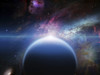 Planet with nebulous filaments. Deep space. 3D rendering Poster Print by Bruce Rolff/Stocktrek Images - Item # VARPSTRFF201124S