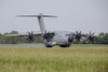 German Air Force Airbus A400M taking off, Landsberg, Germany. Poster Print by Timm Ziegenthaler/Stocktrek Images (17 x 1 - Item # VARPSTTZG100659M