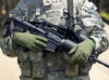 U.S. soldier in camouflage uniform holding his rifle. Poster Print by Oleg Zabielin/Stocktrek Images - Item # VARPSTZAB100004M
