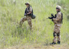 British soldiers in desert uniform in action. Poster Print by Oleg Zabielin/Stocktrek Images - Item # VARPSTZAB100016M