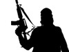Silhouette of soldier with rifle. Poster Print by Oleg Zabielin/Stocktrek Images - Item # VARPSTZAB100038M
