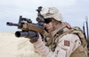 U.S. Marine aiming a gun with grenade launcher. Poster Print by Oleg Zabielin/Stocktrek Images - Item # VARPSTZAB100110M