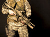 U.S. soldier holding his assault rifle. Poster Print by Oleg Zabielin/Stocktrek Images - Item # VARPSTZAB100157M