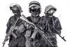 Russian special forces operators in black uniform and bulletproof helmets. Poster Print by Oleg Zabielin/Stocktrek Image - Item # VARPSTZAB100643M