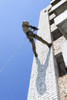 Soldier during assault rappelling exercises with weapons. Poster Print by Oleg Zabielin/Stocktrek Images - Item # VARPSTZAB100957M