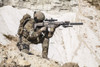 United States Army ranger in the mountains. Poster Print by Oleg Zabielin/Stocktrek Images - Item # VARPSTZAB100995M